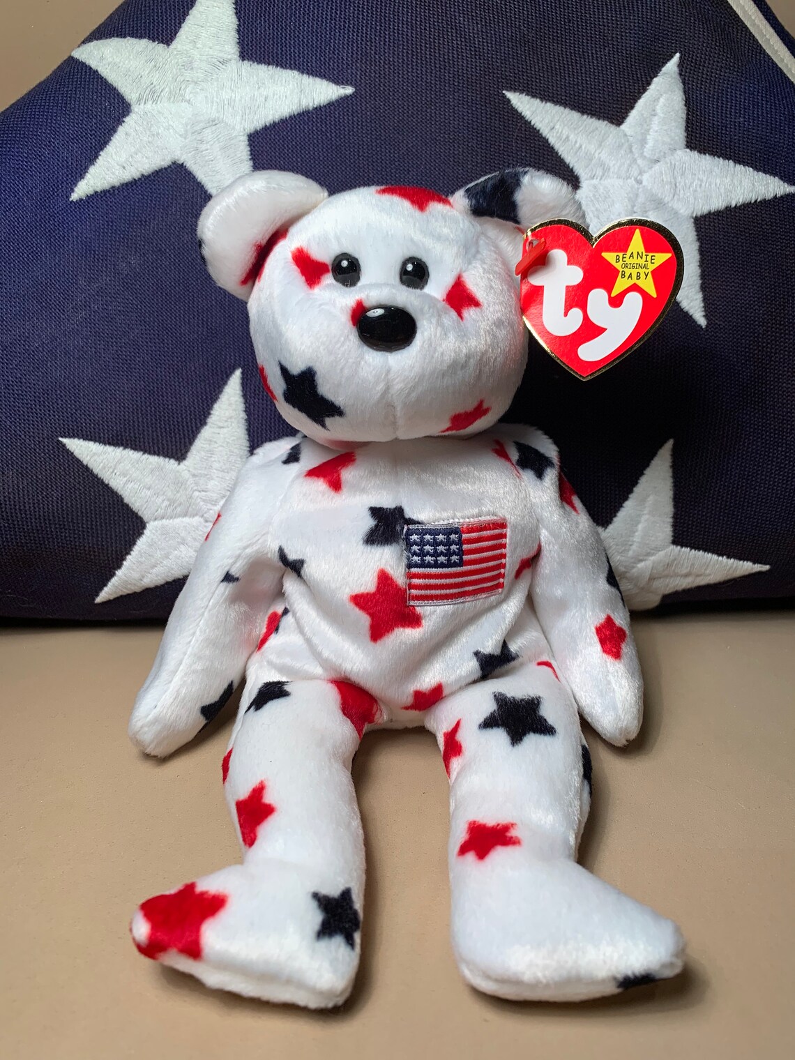 1998 Glory Beanie Baby With Rare Errors Etsy