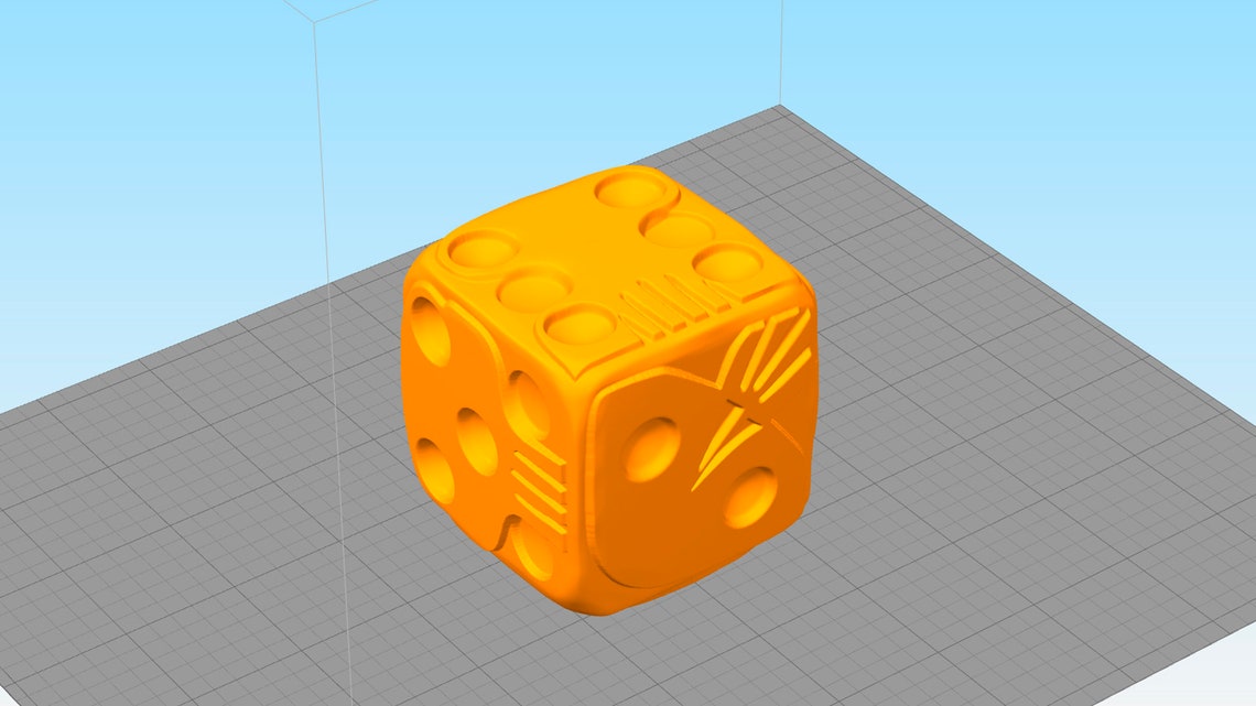 oogie boogies dice stl files 3d model the nightmare