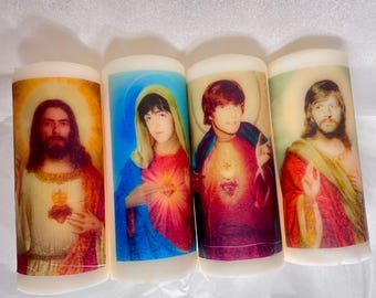 The Beatles Prayer Candles