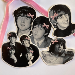 Beatles coquette bow sticker set!