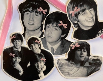 Beatles coquette bow sticker set!