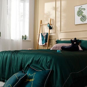19 Momme Organic Silk Bedding Sets for children (green, blue, rose, champagne)