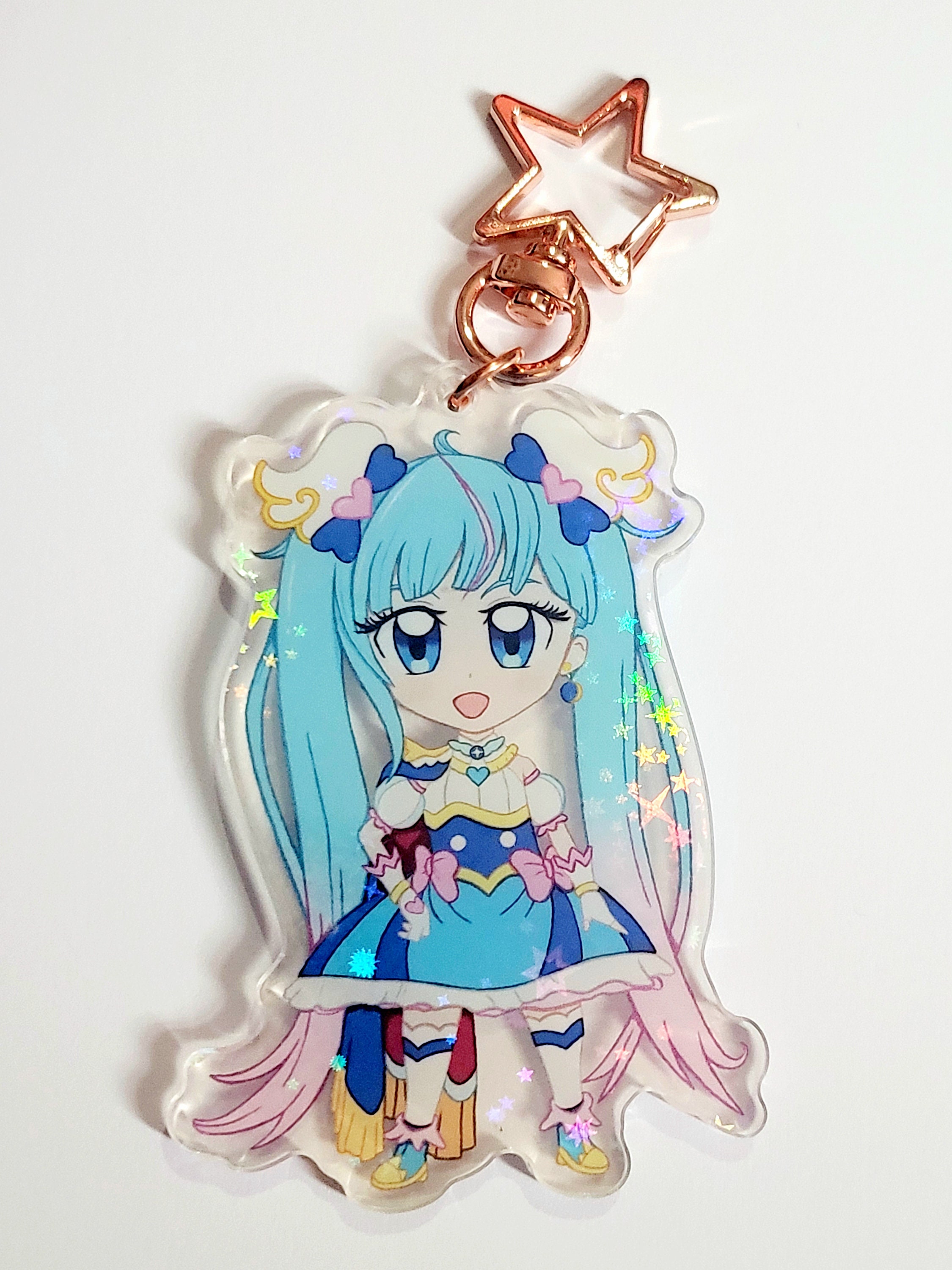 Pretty Cure Precure Acrylic Keychain 10 Bulk set Healin Delicious a La Mode