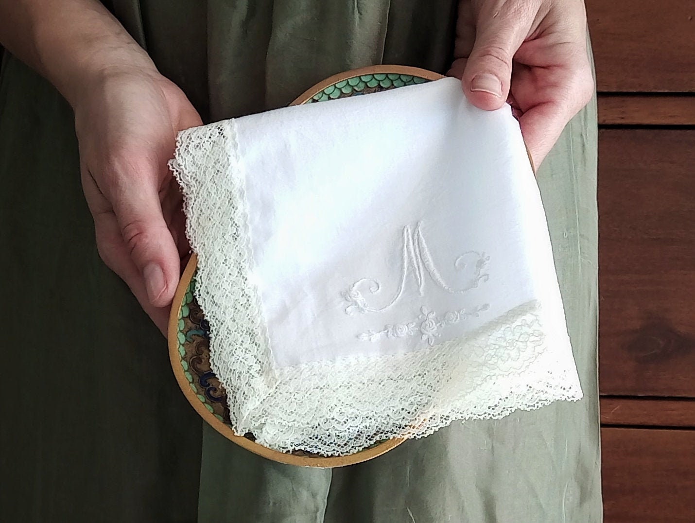 Personalized Lace Handkerchief seeds.yonsei.ac.kr