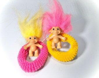 troll doll ponytail