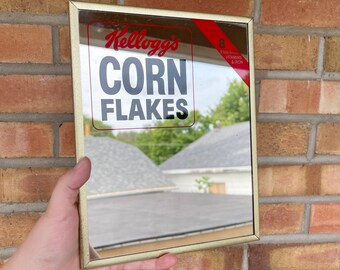 Kellogg´s Corn Flakes Blech Nostalgie Untersetzer-Set 4-tlg Metall Tin Sign US01 