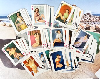 Playing Cards Deck Nude | Etsy