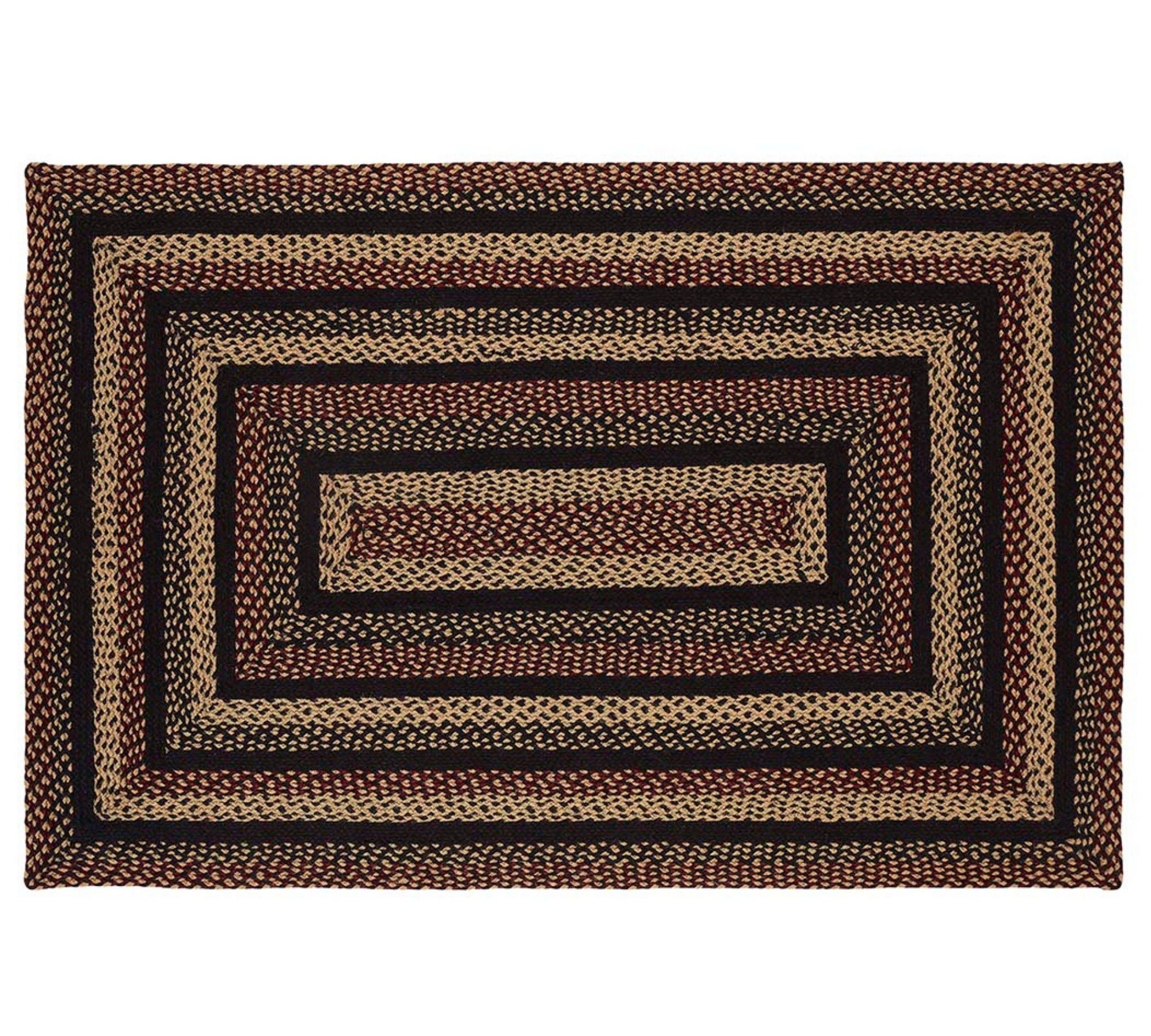 Blackberry Braided Rug & Tabletop Collection BR184 Etsy.de