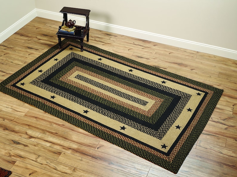 Tartan Star Collection Braided Oval Rugs 20x305'x8' Etsy