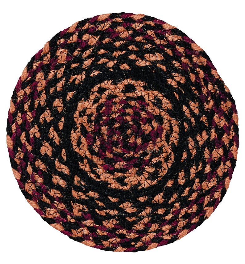 Blackberry Braided Rug & Tabletop Collection Etsy