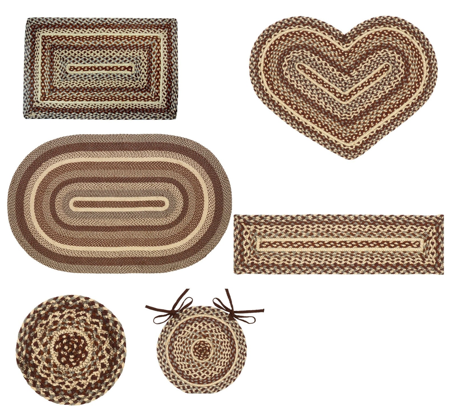 Gristmill Collection Braided Area Rugs 20x30 Etsy