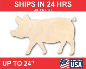 unfinished wood animal figures