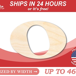 Unfinished Wooden Whole Note Music Art Shape - Craft - from 1&quot; up to 46&quot; DIY