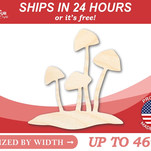 Wood Mushrooms Craft - Etsy