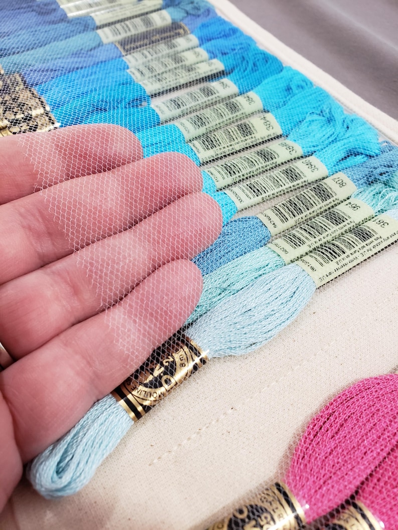 刺繍とクロスステッチのフロス/糸のトラベルオーガナイザー 画像 4