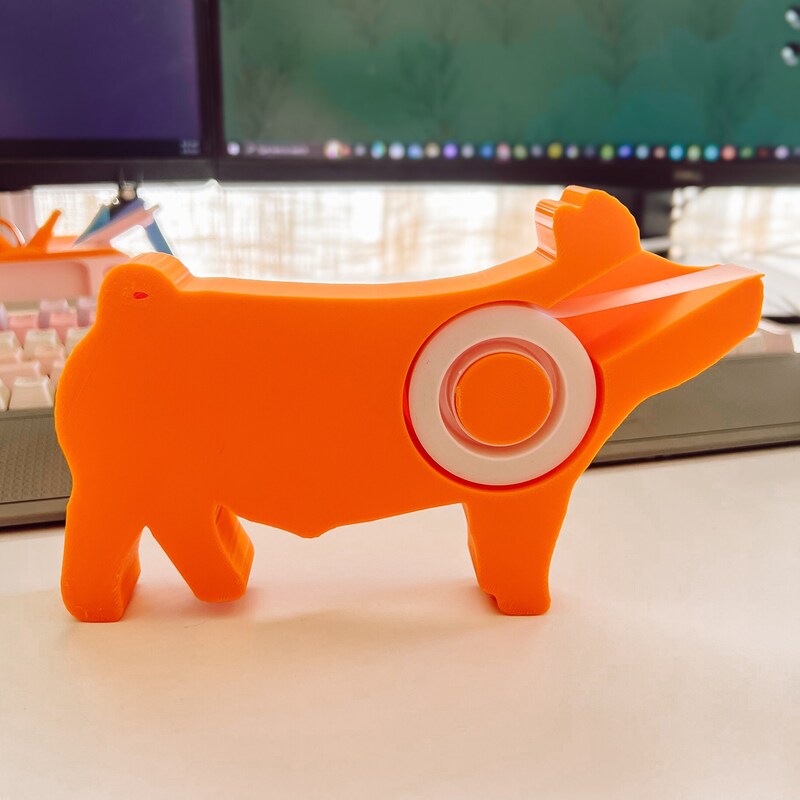 Animal Tape Dispenser Etsy