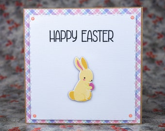 Happy Easter Card, Cute Easter Cards, Handmade Easter Card, Funny Easter Cards, Easter Basket Cards, Kids Easter Cards, Easter Bunny Card