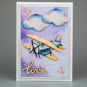 Cartes d’anniversaire pour enfants, Cartes d’anniversaire pour enfants, Carte de vœux faite à la main - Carte douce - vierge à l’intérieur Carte 3D unique