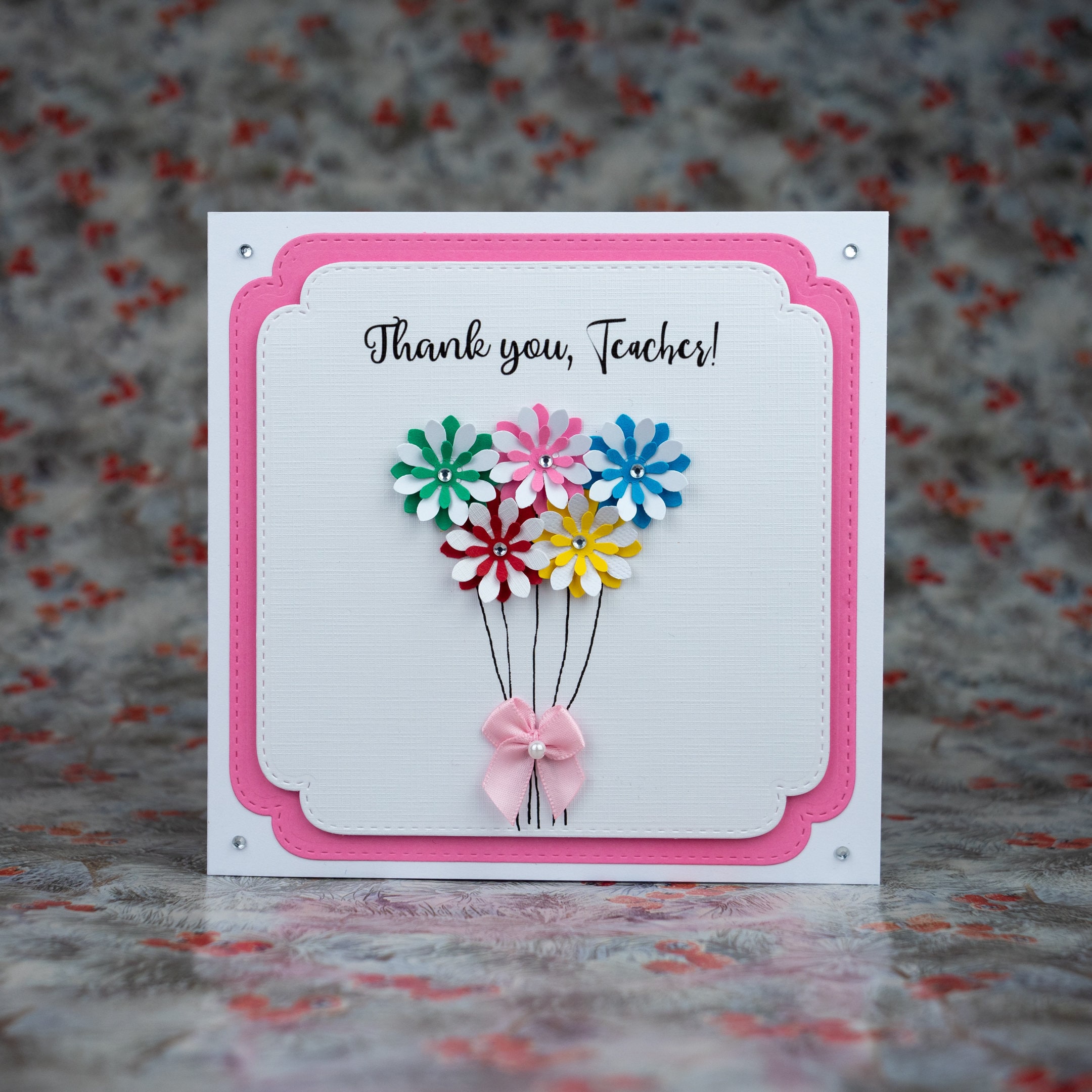 Thank You Thanks Card Thank You Card Handmade Card -  Finland