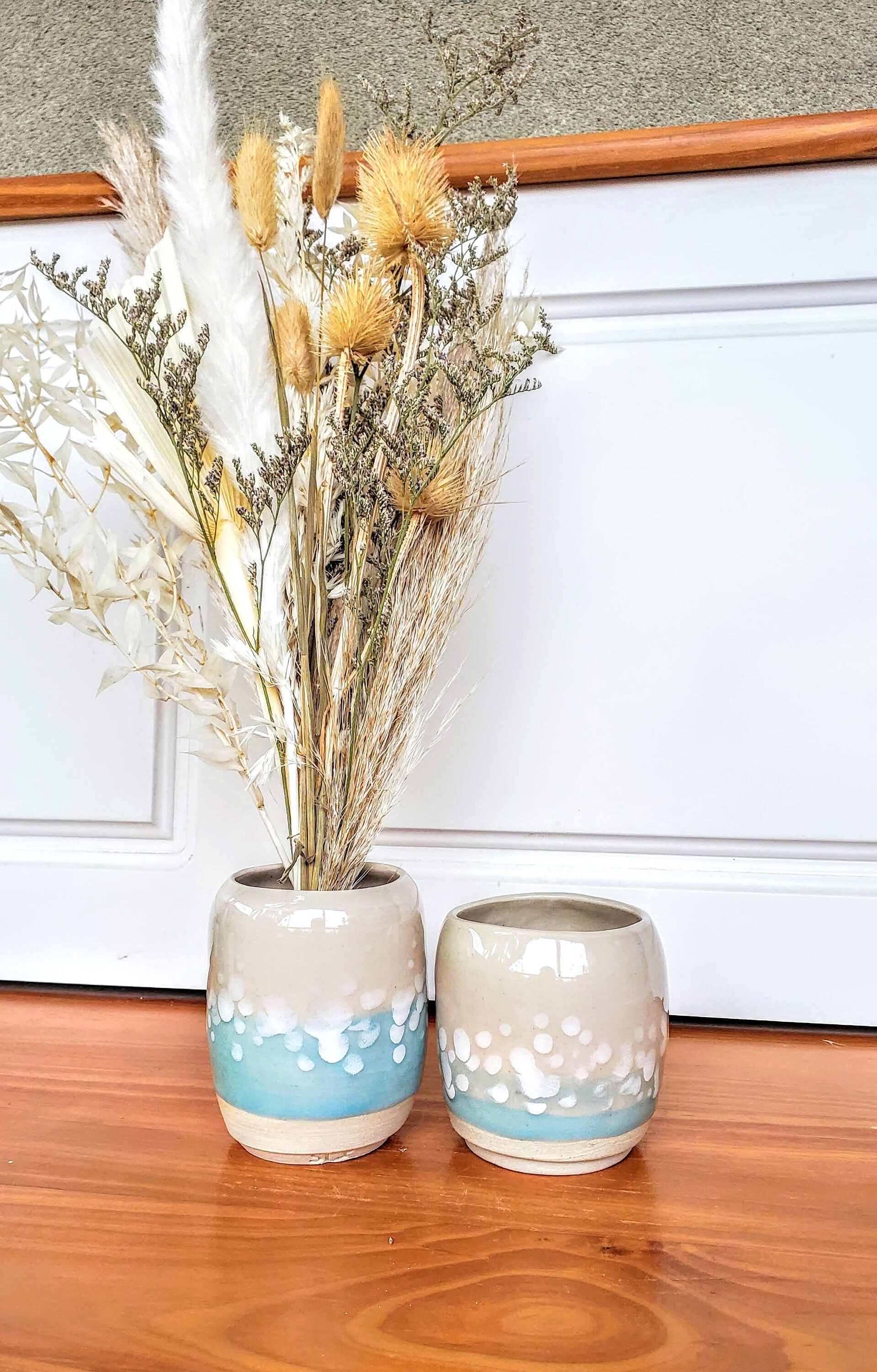 Soft Pastel Flower Vase Ceramic flower vase Handmade Ceramic Etsy