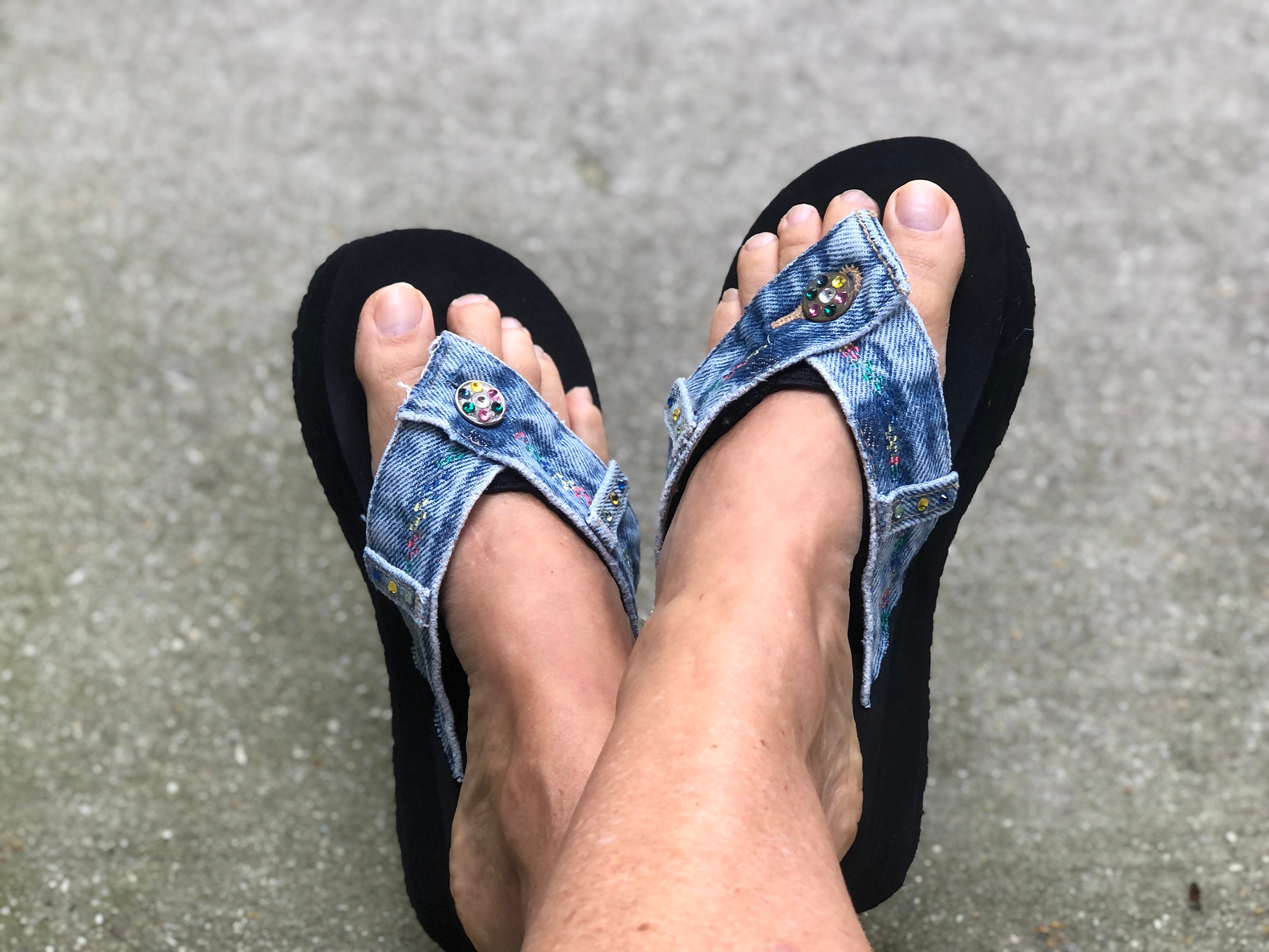 Jennifer dam sandaler TH9P-7 - Blue
