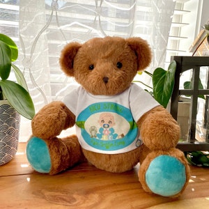 Birthweight Keepsake, Custom Weighted NICU Bear, Preemie Baby Gift, Personalized Preemie Gift, NICU Graduation Gift, NICU Gifts