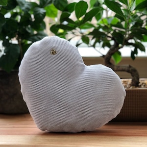Voice Recording Gift, Recordable Gift, Heart Pillow with 30 Sec. Recorder, 6&quot; x 8&quot;, Voicemail Recording, Custom Voice Recordable Gift