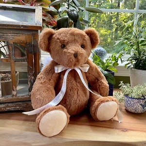 Weighted Memory Bear - Weighted Stuffed Animal - Grieving Mother Gift - Custom Weighted Bear - Personalized Sympathy Gift- Infant Loss Gift