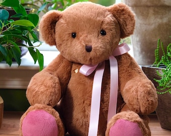Weighted Teddy Bear, Plush Anxiety Relief, Sensory Comfort