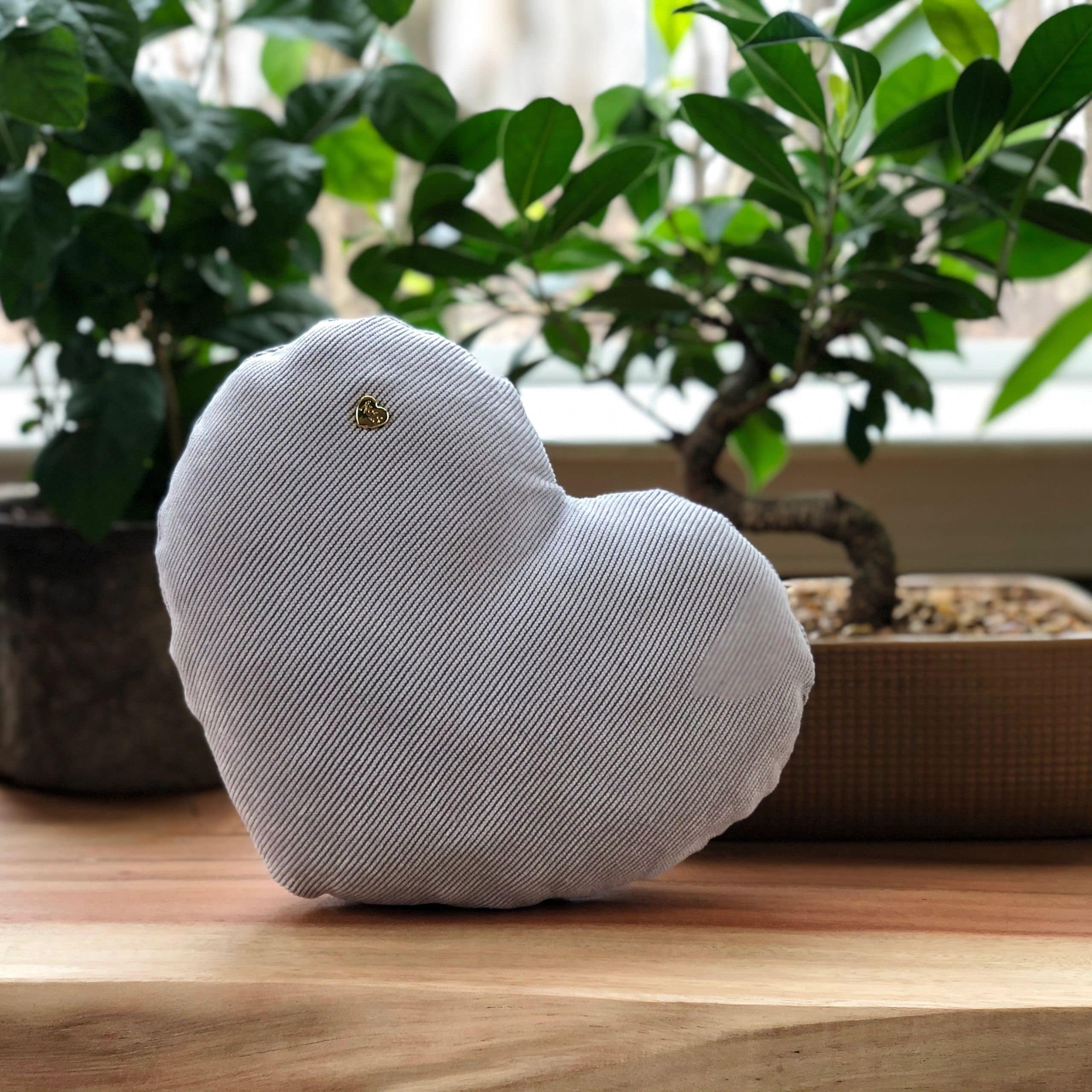 small heart shaped pillows
