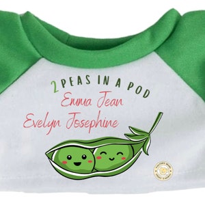 Custom Teddy T-shirt, Stuffed Animal T Shirt, Personalized Teddy Bear, BAB T-Shirt, BAB Clothes, Personalized Stuffed Animal, Name on Shirt