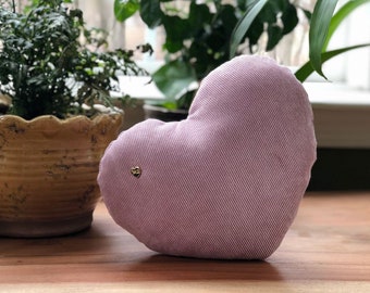 Voice Recording Heart Pillow, Personalized Valentine Gift, up to 30 second record time