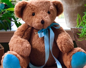 Weighted Stuffed Comfort Bear – Plush Anxiety Relief Animal