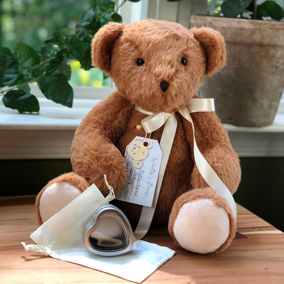Teddy Bear Urn Urns for Human Ashes Huggable Urn Urn for Etsy