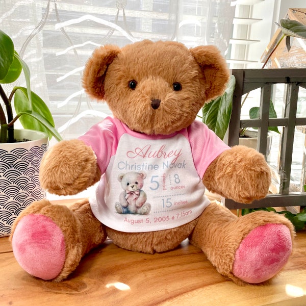 Bereavement Bear - Angel Baby Gift - Memorial Teddy Bear - Weighted Teddy Bear - Infant Loss Gift - Miscarriage Gift - Bereavement Gift