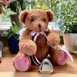 Urns for Human Ashes - Urn for Infant - Urns for Babies -  Bear Urn - Huggable Urn - Urn for Miscarriage - Child Urns - Mini Memorial Urn