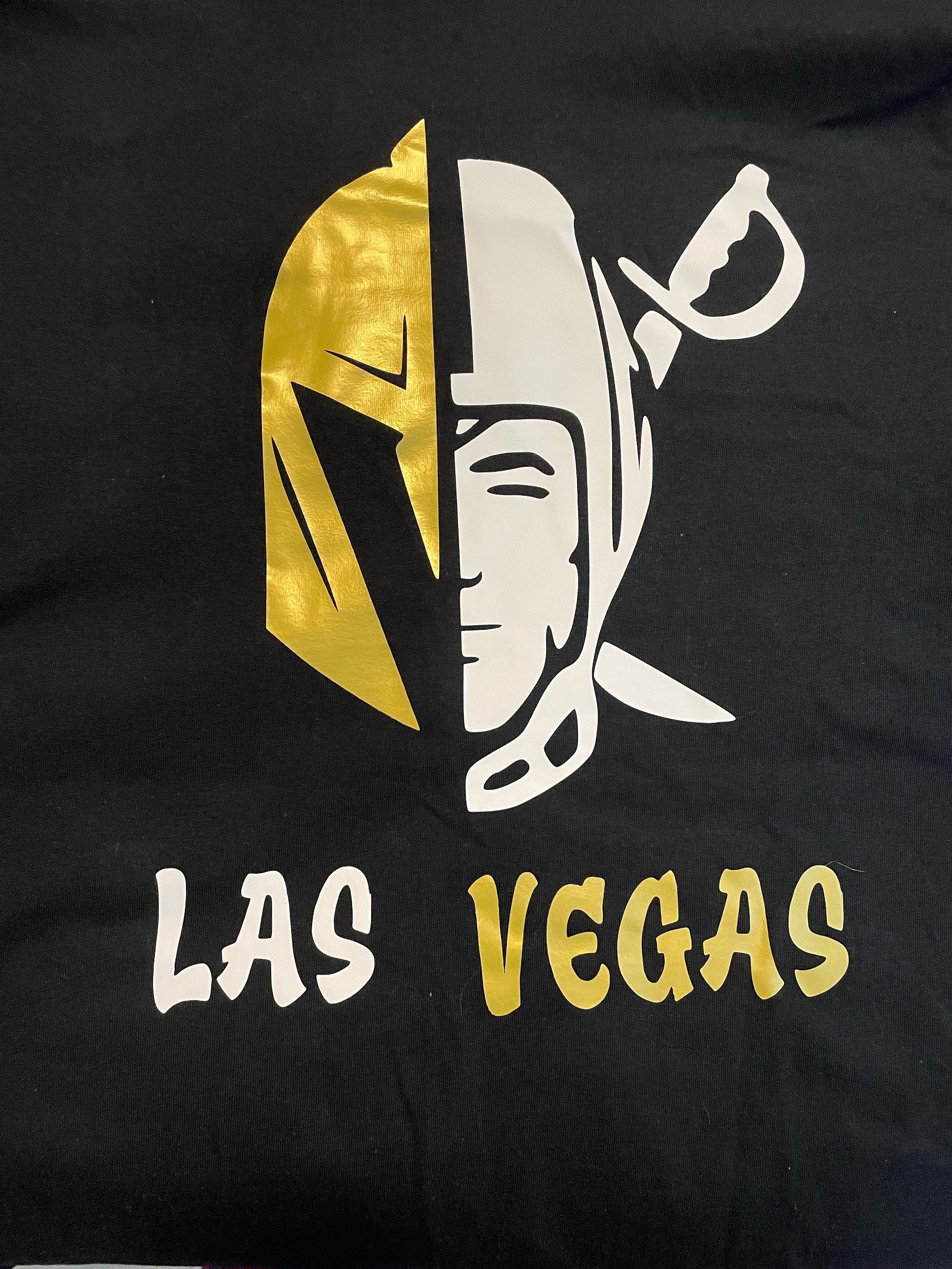 CustomCat Vegas Golden Knights Vintage NHL T-Shirt Sport Grey / L