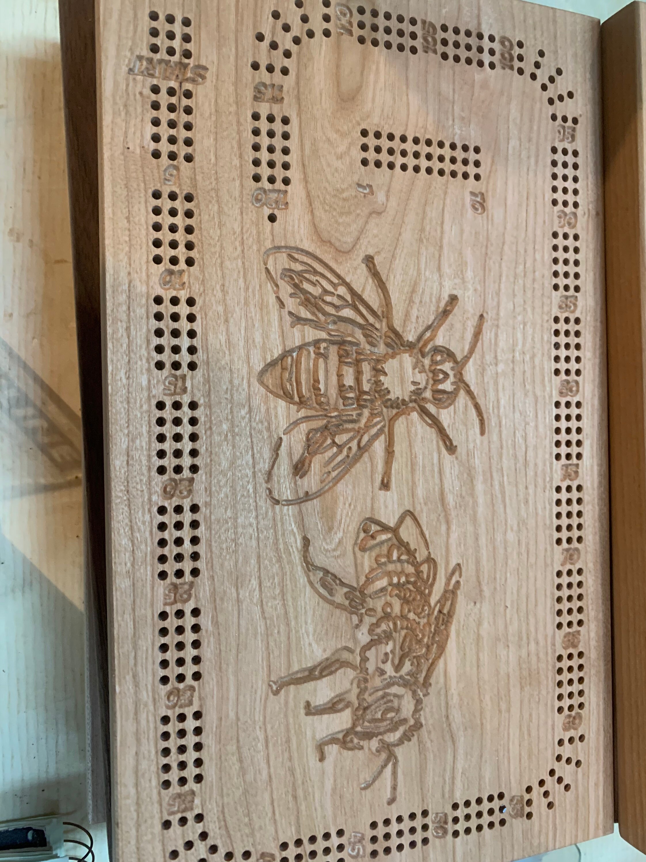 Personalized Cribbage Boards With Deck and Peg Storage Etsy Canada