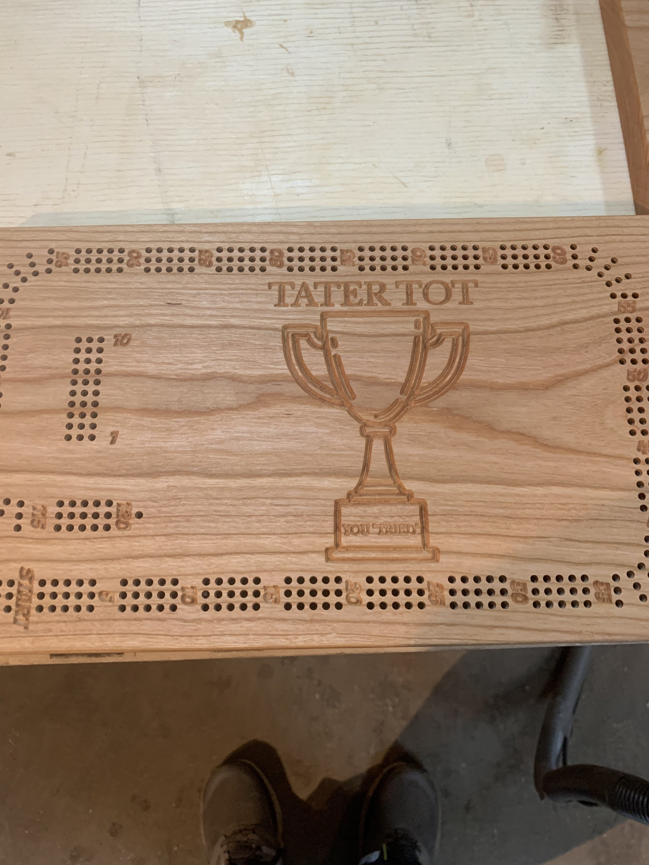 Personalized Cribbage Boards With Deck and Peg Storage Etsy Canada