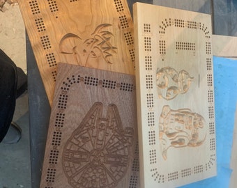 Personalized Cribbage Boards