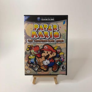 Replacement Case for Paper Mario The Thousand-Year Door Nintendo GameCube