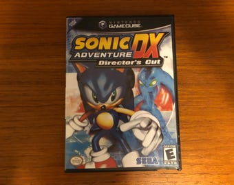 Replacement Case for Sonic Adventure DX Nintendo GameCube
