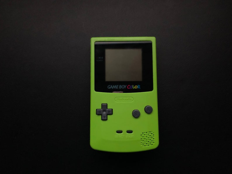 Game Boy Color Kiwi renewed Etsy