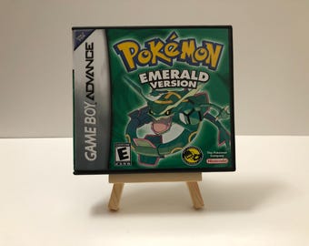 Replacement Case for Pokémon Emerald Version | NTSC | Game Boy Advance | GBA