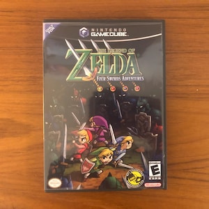 ゼルダの伝説 4つの剣 アドベンチャー Nintendo GameCube用交換ケース