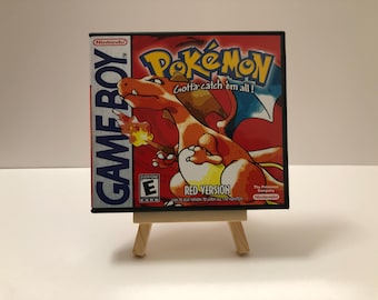 Replacement Case for Pokémon Red Version | NTSC | Game Boy | GB