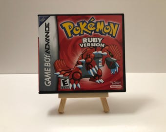 Replacement Case for Pokémon Ruby Version | NTSC | Game Boy Advance | GBA