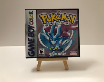 Replacement Case for Pokémon Crystal Version | NTSC | Game Boy Color | GBC