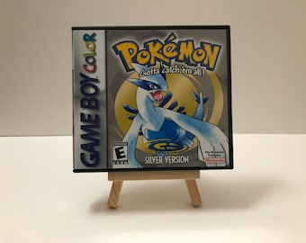 Replacement Case for Pokémon Silver Version | NTSC | Game Boy Color | GBC