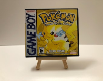 Replacement Case for Pokémon Yellow Version | NTSC | Game Boy | GB